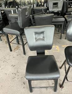lot 244 image: Lot of 10 Poker Chairs