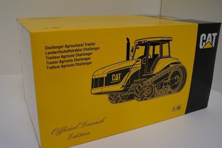 lot 2044 image: ERTL CAT Challenger 45 AG Tractor, Official Launch Edition, 116, NIB and original Shipping Box