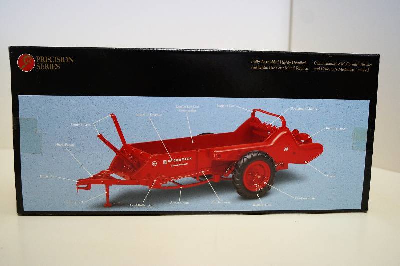 lot 2059 image: ERTL Precision The McCormick Model200 Spreader, 116 scale, No. 4201, NIB