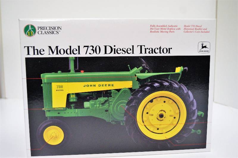 lot 2070 image: ERTL Precision John Deere Model 730 Diesel Tractor, 116, No. 5766, NIB