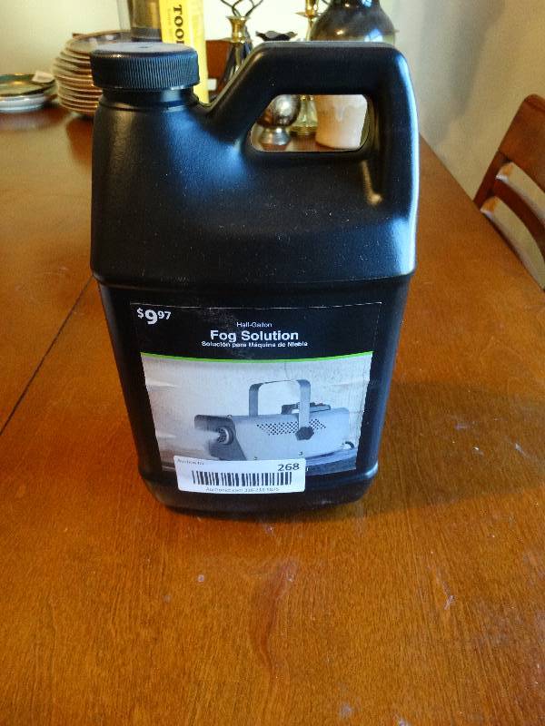 lot 268 image: 12 Gal of fog juice.
