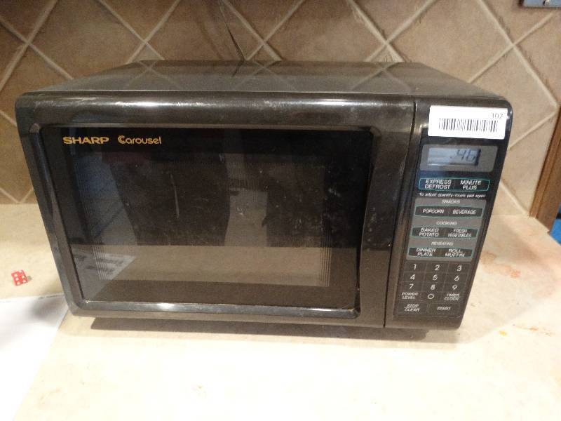lot 302 image: Sharp carousel Microwave.