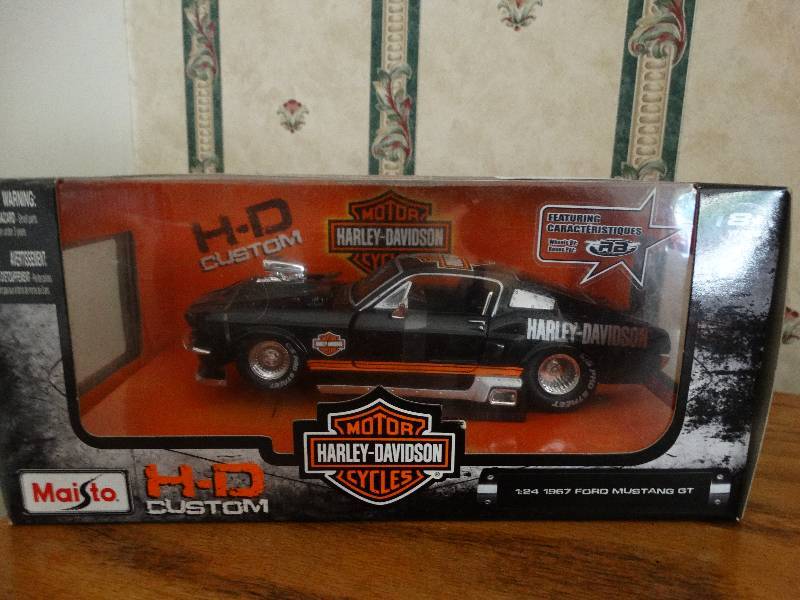 lot 343 image: Harley Davidson Custom Car- 1967 Ford Mustang GT