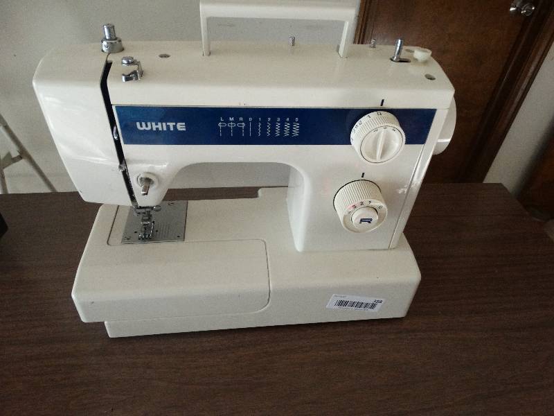 lot 358 image: White brand sewing machine
