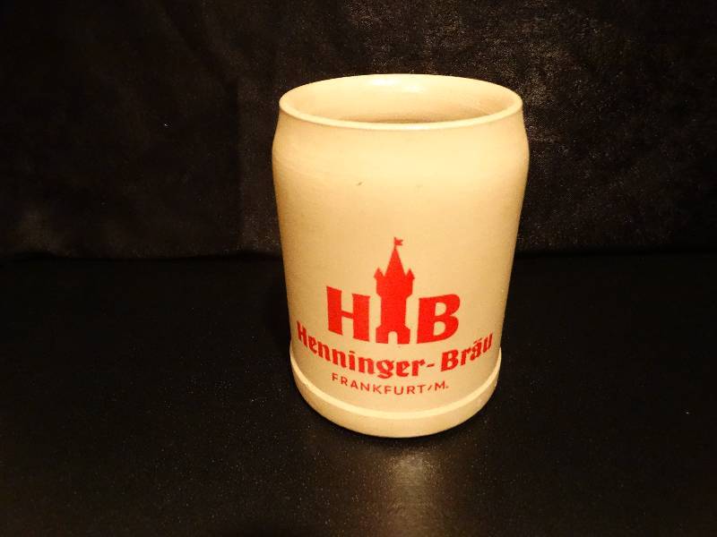 lot 388 image: HB Henninger-Brau beer stein