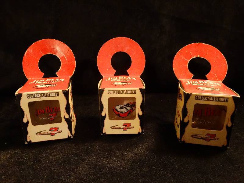 lot 501 image: Lot of 3 Jim Beam Shot Glasses.