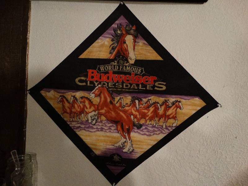 lot 507 image: Budweiser Bandana