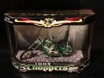Iron Choppers die cast metal & plastic 1:18 scale motorcycle.