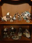 Lot of various Eagle figurines