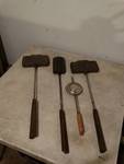 Lot of 4 Campfire cooking Irons