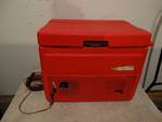 Coleman Red mini Fridge cooler - works