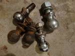 Lot of 5 Receiver hitch balls