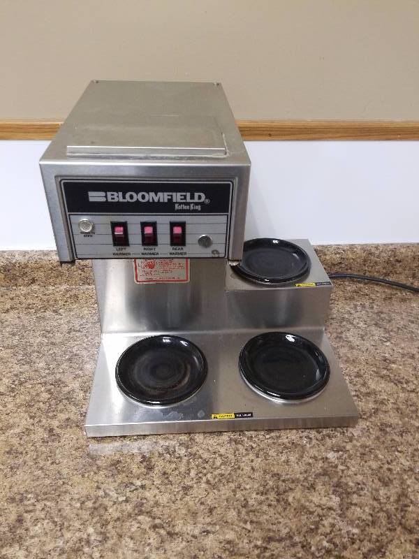 lot 5618 image: Bloomfield coffee dispenser