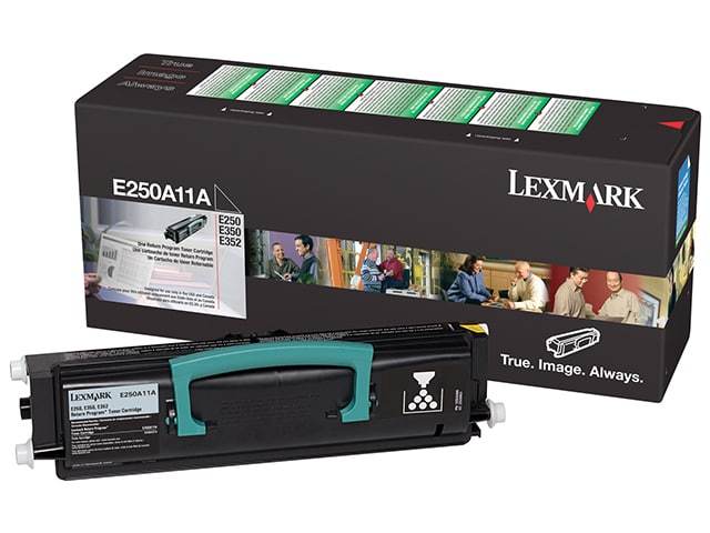 lot 5640 image: Lexmark E250E350E352 Return Program Toner Cartridge-3.5K