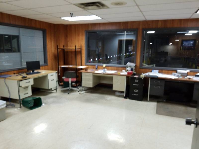 lot 5795 image: Contents of office overlooking warehouse