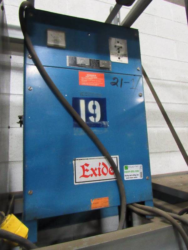 lot 1246 image: Exide Electric Equipment Battery Charger