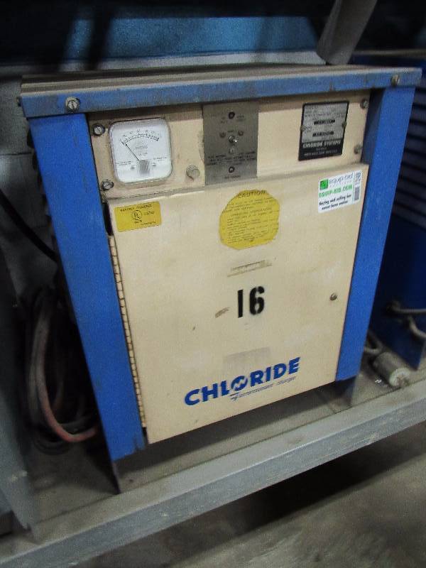 lot 1248 image: Chloride Electric Equipment Battery Charger