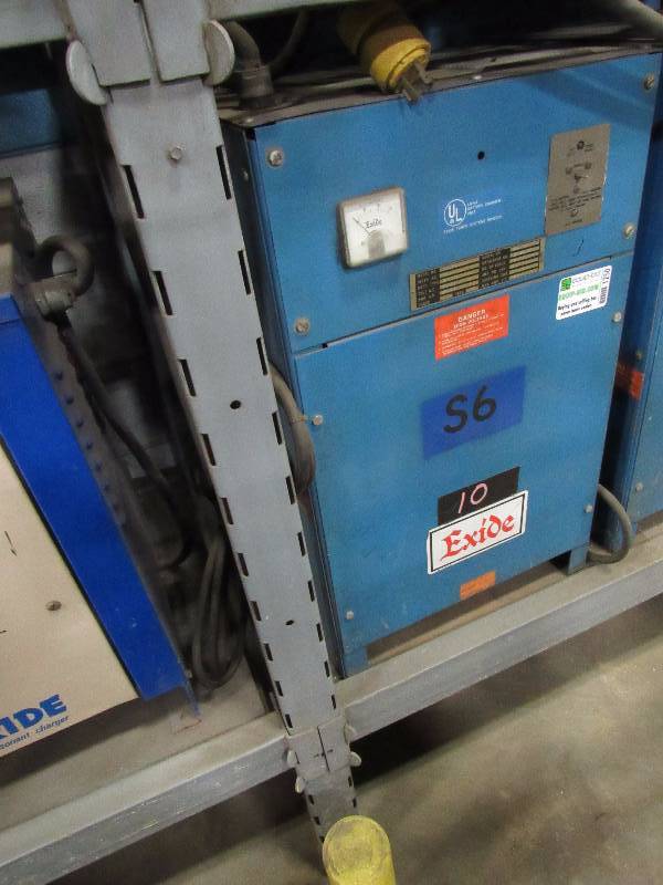 lot 1250 image: Exide Electric Equipment Battery Charger