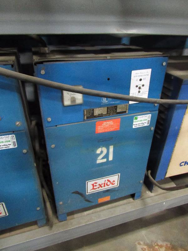lot 1251 image: Exide Electric Equipment Battery Charger