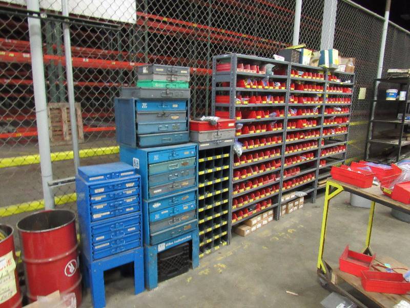 lot 1313 image: Lot Of Nut, Bolt, And Small Part Organization