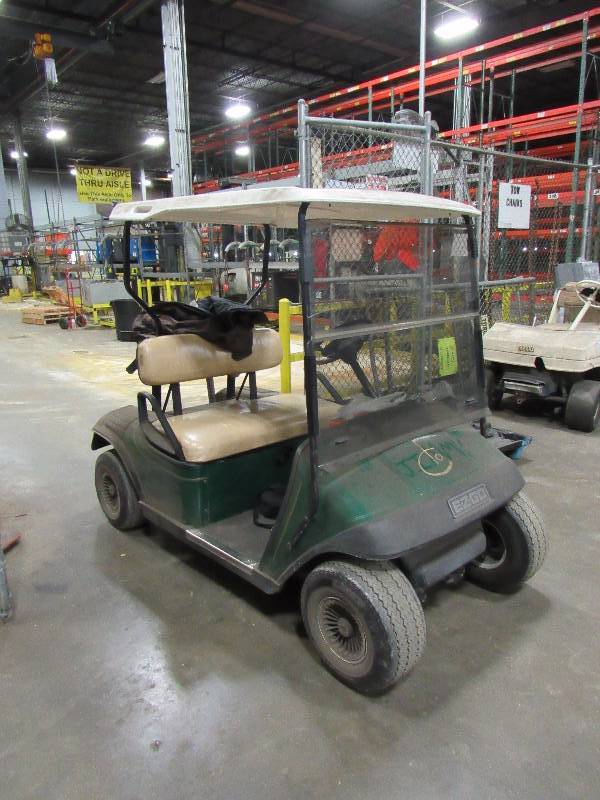 lot 1327 image: Ez Go 36 Volt Electric Golf Cart