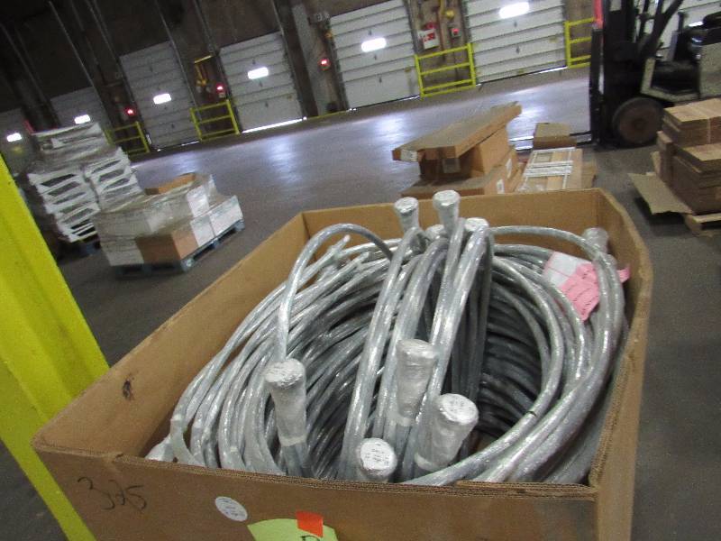 lot 5785 image: Gaylord Box Of 14 Galvanized Baling Wires For Material Baler