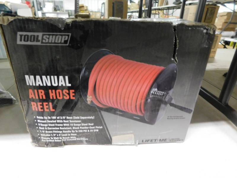 lot 6791 image: Tool Shop Manual Air Hose Reel