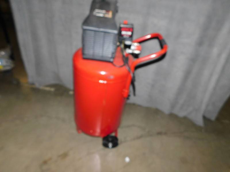 lot 6708 image: PowerPro 22201 20-Gallon Vertical Tank Air Compressor
