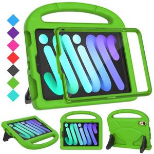 lot 30628 image: SUPLIK iPad Mini 6 Case for Kids (2021,8.3-inch), iPad Mini 6th Generation Case for Kids, Built with Screen Protector, Durable Shockproof Protective Cover with Handle Stand, Green