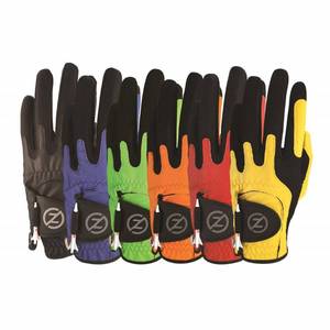 lot 30629 image: Zero Friction Mens Compression-Fit Synthetic Golf Glove, Universal Fit One Size, Multipack, (Pack of 6)