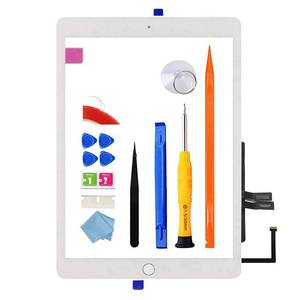 lot 30639 image: JPUNG Screen Replacement for iPad 6 6th Gen Digitizer 2018 9.7, Only for iPad 6th Generation A1893 A1954 Touchscreen, Home Button(No TouchID), Full Repair Kit Video Tips