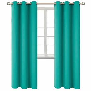 lot 30727 image: BGment Room Darkening Curtains 84 Inches Long - Grommet Thermal Insulated Drapes Window Treatment Curtains for Bedroom, 2 Panels, 42 x 84 Inch, Teal