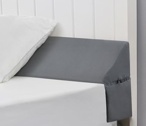 lot 30821 image: Vekkia King Bed Wedge Pillow Gap FillerPillow Wedge for Headboard Gap,Bed Gap FillerMattress Wedge Gap Filler,Close 0-3.5 Gap, Between Headboard and Mattress