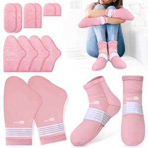 lot 30830 image: SuzziPad Cold Therapy Socks & Cold Gloves for Chemotherapy Neuropathy, Chemotherapy Must Haves for Women, Ideal for Chemo Neuropathy Relief, Plantar Fasciitis, Hand Pain Relief, SM