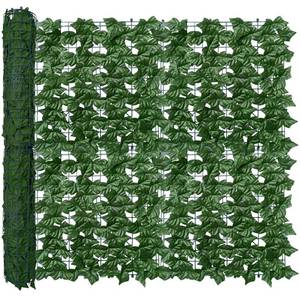 lot 30839 image: ODTORY Artificial Ivy Privacy Fence Wall Screen,40X120 in UV-Anti Faux Greenery Backdrop Ivy Vine Leaf Hedges Fence Panels for Patio, Balcony, Garden, Backyard Indoor Outdoor Green Wall Decor