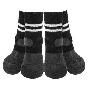 lot 30870 image: SCENEREAL Anti Slip Dog Socks Boots & Paw Protectors, Waterproof Dog Shoes to Prevent Licking Paws for Small Medium Large Senior Old Dogs, Traction Control for ColdHot Pavement & Hardwood Floor