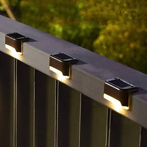 lot 30922 image: SOLPEX Solar Deck Lights Outdoor 16 Pack, Solar Step Lights Waterproof Led Solar lights for Outdoor Stairs, Step , Fence, Yard, Patio, and Pathway(Warm White)