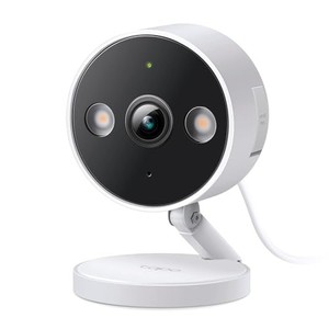 lot 30928 image: TP-Link Tapo 2K QHD Security Camera, IndoorOutdoor, Color Night Vision, Free PersonPetVehicle Detection, Invisible IR Mode, SD Storage(Tapo C120)