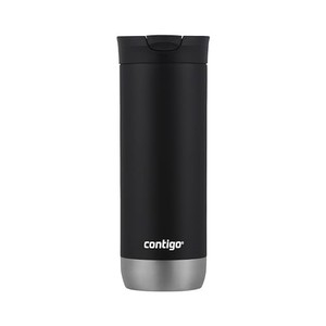 lot 30976 image: Contigo Huron Vacuum-Insulated Stainless Steel Travel Mug with Leak-Proof Lid, Keeps Drinks Hot or Cold for Hours, Fits Most Cup Holders and Brewers, 16oz Licorice