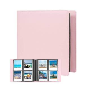 lot 31016 image: 192 Pockets Photo Album for Fujifilm Instax Wide 300 Camera, Polaroid 600 i-Type Film Album, Extra Large Picture Albums for Polaroid Now OneStep2 OneStep Instant Camera, POP Lab Print Camera (Pink)
