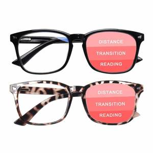 lot 31018 image: SIGVAN Progressive Multifocal Computer Glasses Women Men Blue Light Blocking Reading Glasses Spring Hinge Readers (2 Mix, 1.75)