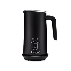 lot 31080 image: Instant Pot Milk Frother, 4-in-1 Electric Milk Steamer, 10oz295ml Automatic Hot and Cold Foam Maker and Milk Warmer for Latte, Cappuccinos, Macchiato, From the Makers of Instant 500W, Black