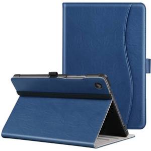 lot 31136 image: ZtotopCases for Samsung Galaxy Tab A8 10.5 Case 2022, Premium PU Leather Cover with Auto Wake & Sleep, Front Pocket & Multiple Viewing Angles for Galaxy Tab A8 10.5 Inch Tablet SM-X200X205X207-Blue