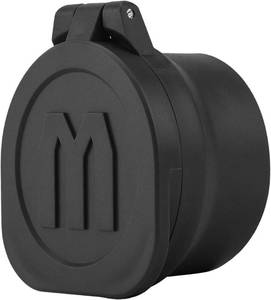 lot 31220 image: Monstrum Rubberized Flip-Up Rifle Scope Lens Covers (Eyepiece  37-42 mm1.5-1.7 inch Diameter)
