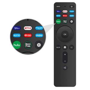 lot 31223 image: Universal Replacement Remote XRT260 for All Vizio Smart TVs with Shortcut Buttons Disney, Netflix, Prime Video, Hulu, XUMO, VEDU, iHeart Radio and More.