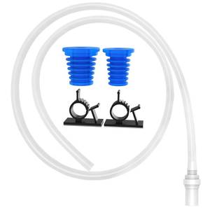 lot 31228 image: Soap Dispenser Extension Tube Kit with Check Valve, 47 Under Counter Soap Dispenser Tube for Kitchen Sink, Fit Most Soap Containers, Powerful Suction, Never Fill The Little Bottle Again