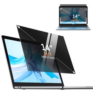 lot 31275 image: Laptop Privacy Screen 14 Inch, Removable 169 Aspect Privacy Filter Screen Protector for 14 Inch Laptop, Privacy Screen Anti Peeping