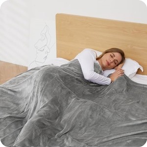 lot 31396 image: Heated Electric Blanket Full Size 72 x 84 Soft Warm Flannel Heated Blanket with 4 Fast Heating Levels & 10 Hours Timer Auto Shutt Off, Heating Warm Blanket for Full Body, Home Office Use - Gray