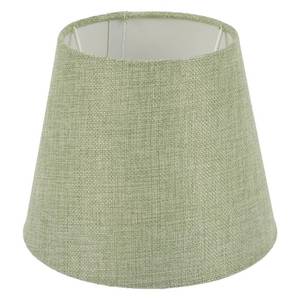 lot 31400 image: Minkissy Clip- on Linen Lamp Shade E14 Barrel Fabric Lamp Shade Green Cloth Lampshade Replacement Decorative Light Cover for Table Lamp Floor Pendant Light 7.07in
