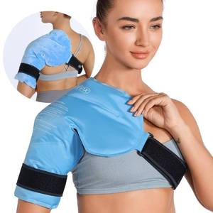 lot 31411 image: REVIX Shoulder Ice Pack Rotator Cuff Cold Therapy Wraps for Pain Relief & Tendonitis, Reusable Compression Brace for Injuries, Recovery After Shoulders Surgery